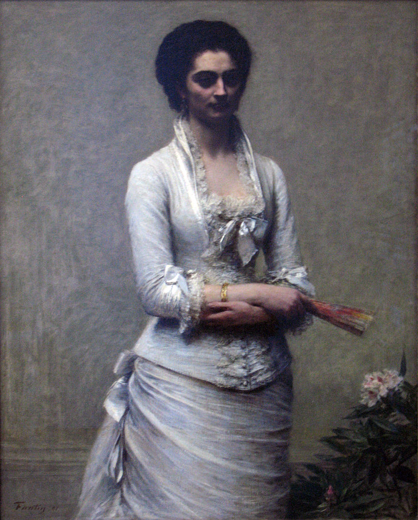 Eva Callimachi-Catargi door Henri Fantin-Latour (1881)