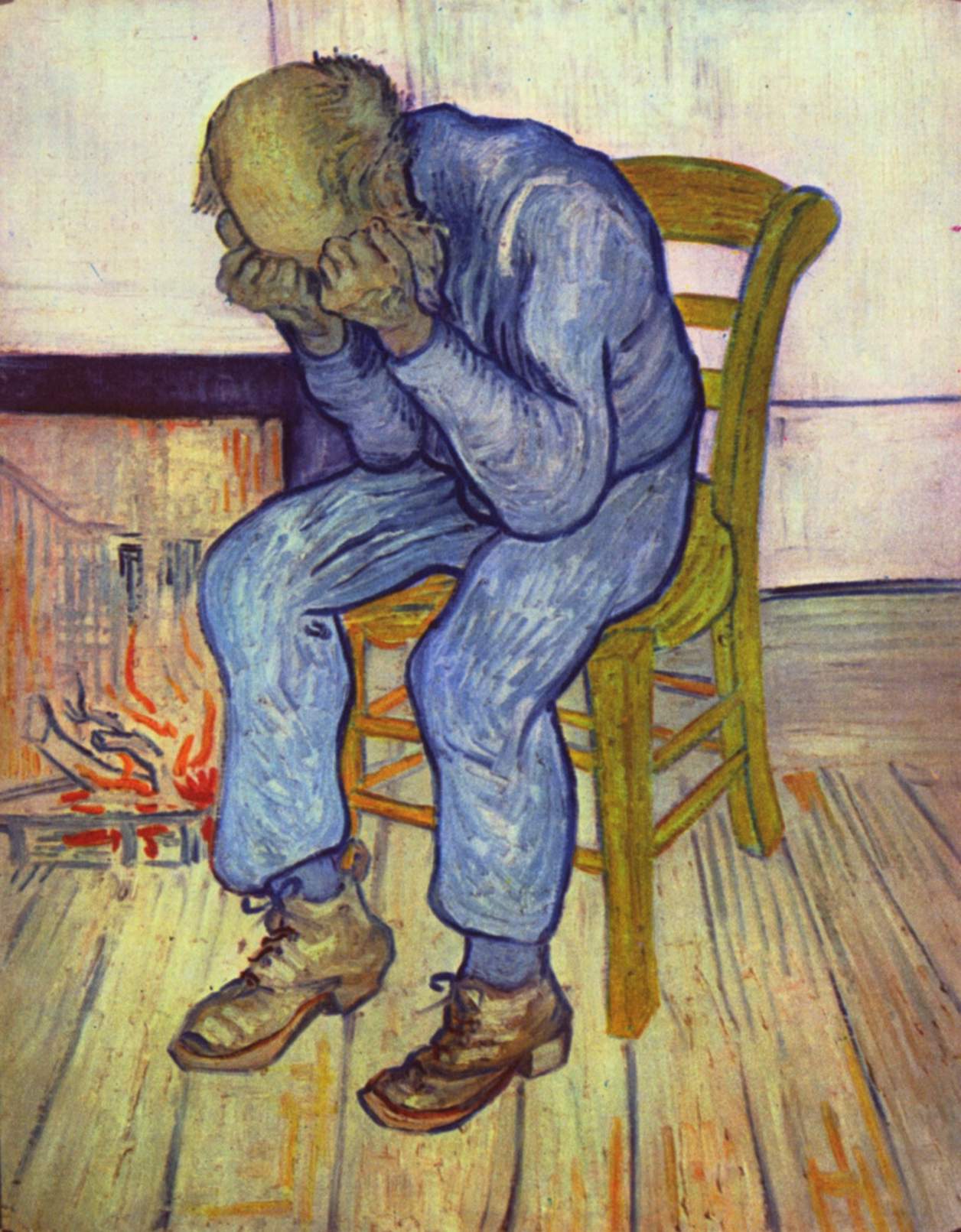 Treurende oude man (1890)