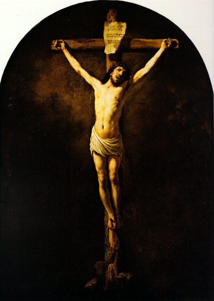 Crucifixion by Rembrandt